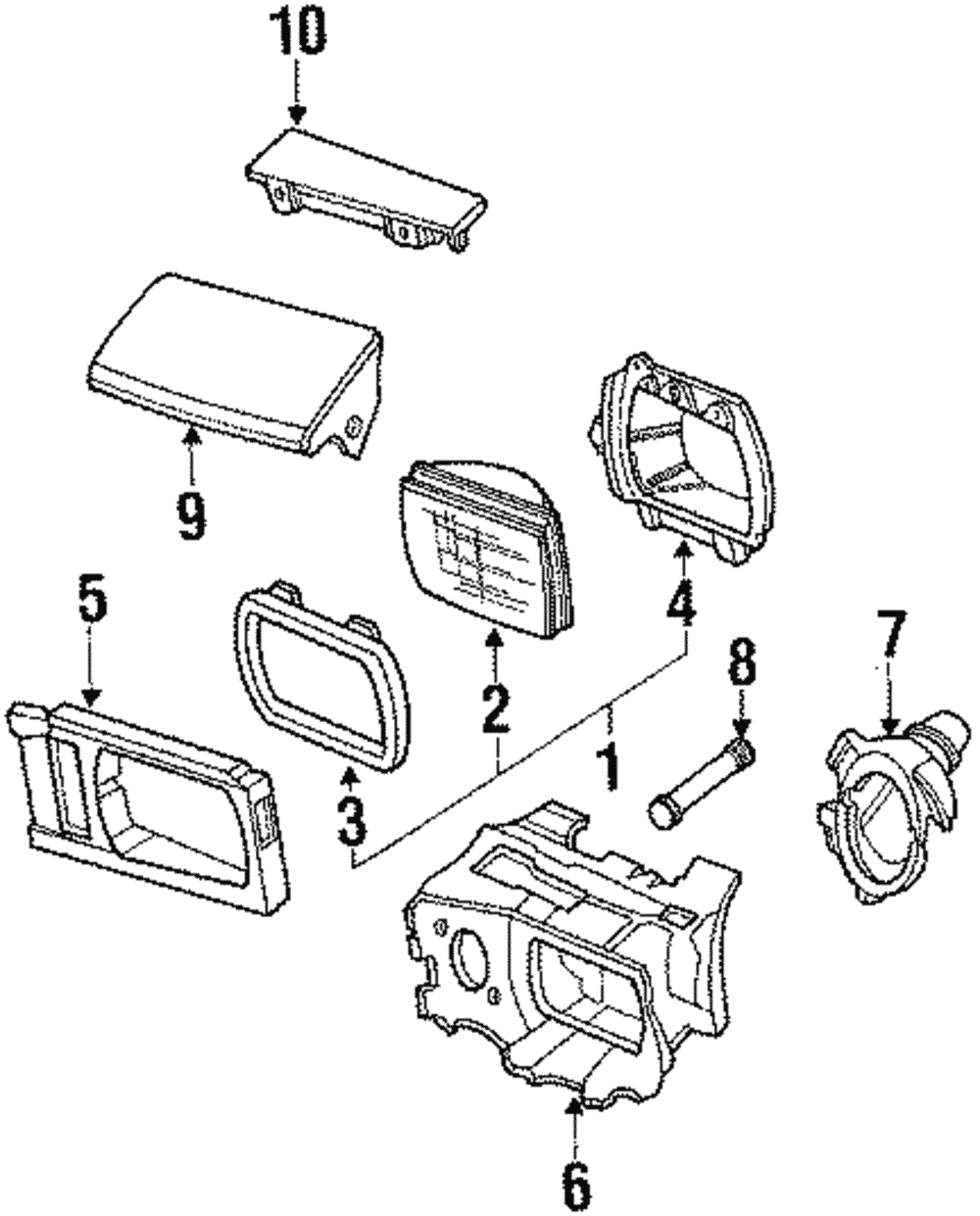 1985-1989 Nissan 300ZX Cover Seal 62641-01P00 | Courtesy Nissan of