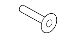 958609279 - Brakes: Park Brake Shoes Pin for Porsche Image