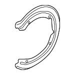 PAB61561101 - Brakes: Splash Shield for Porsche Image