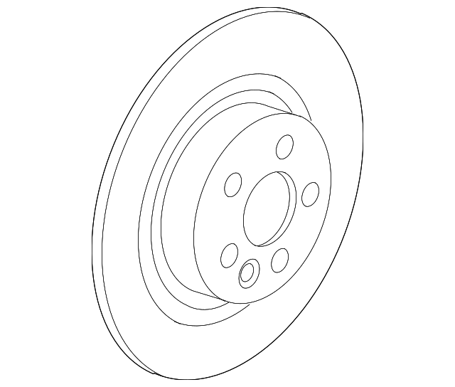 EPACEページ 2021-2024 Jaguar E-Pace Disc Brake Rotor J9C34898 | OEM