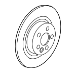 J9C34898 - : Disc Brake Rotor for Jaguar Image