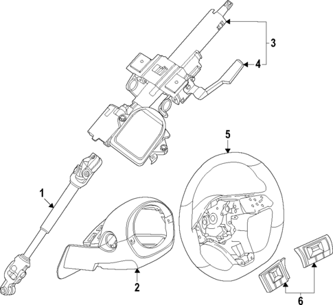 Steering Wheel for 2025 Nissan Kicks #0