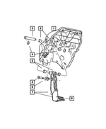 52010318AA - Clutch: Pedal Pivot Shaft for Mopar Image