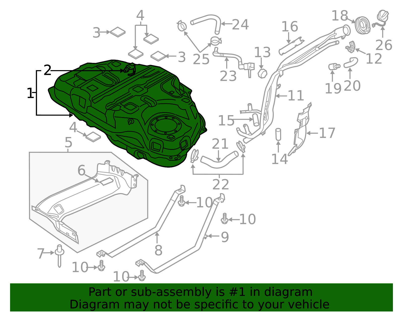ZZCA-42-250 - 2008 Mazda Tribute - Fuel Tank Cap | Mazda Parts Factor