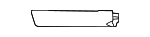 265605C000 - Body: Reflector for Nissan Image