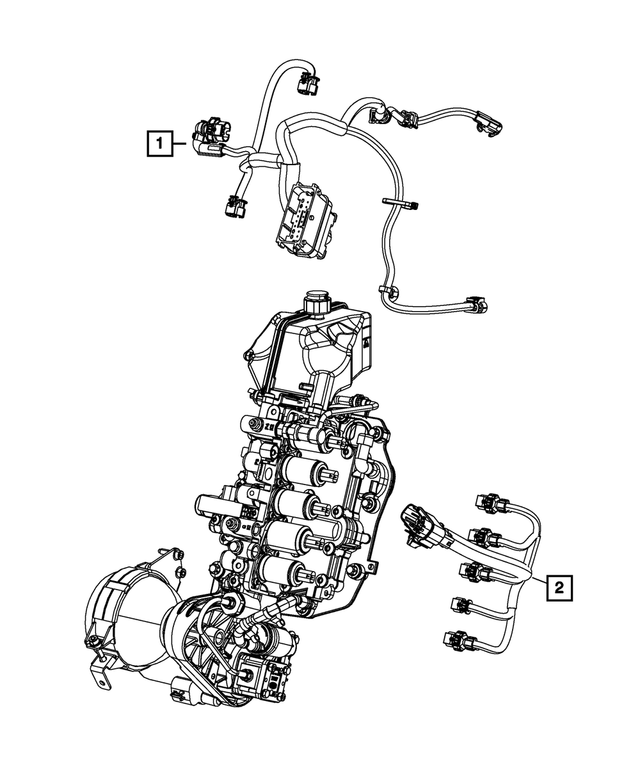 68240543AA - Electrical: Transmission Wiring for Mopar Image