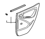 6764052160B2 - : Door Trim Panel for Toyota: Echo Image