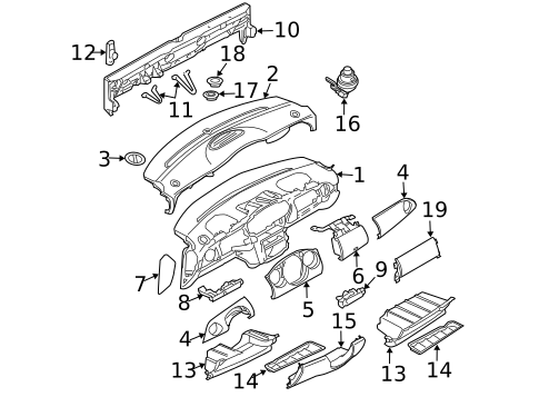 Instrument Panel for 2005 Mini Cooper #0