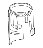 4H0804981A - Suspension: Sound Absorber for Audi: A8 Quattro, S8 Image