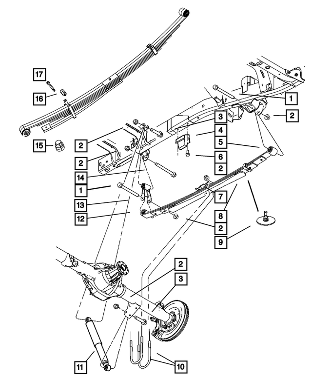 5290608AC - : Suspension Shock Absorber for Mopar Image