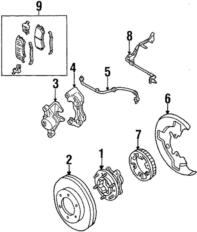 8972565361 - : Speed Sensor for Honda Image