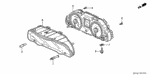 78117S6M901 - Electrical/Exhaust/Heater/Fuel: SCREW, TAPPING (3X12) for Acura Image