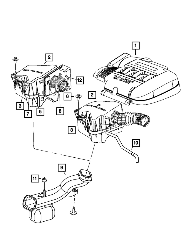 « 4892170AB – Fuel : Air Frais Durite pour Mopar Image »