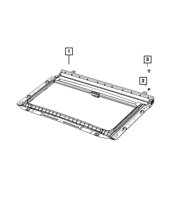 6504118 - Body Sheet Metal Except Doors: M6 X 1.00 U-nut for Mopar Image image