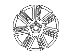 LR117342 - : Wheel, Alloy for Land-Rover Image
