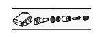 LR070840 - Tire &amp; Wheel: Tire Pressure Monitoring System (TPMS) Sensor for Land-Rover Image
