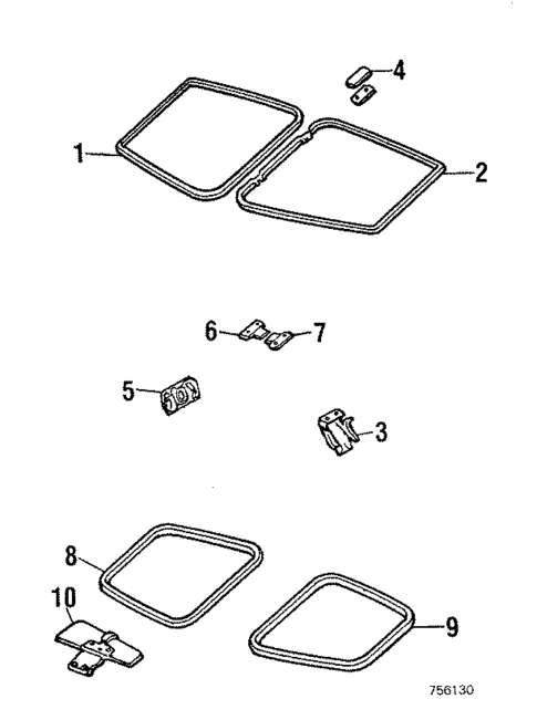 Sunroof for 1984 Subaru Brat #0