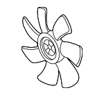 38611PNA003 - HVAC: Fan Blade for Honda: CR-V Image