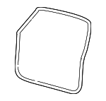 3F2Z17404A06BA - Body: Weatherstrip for FORD Image