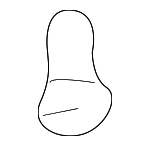 8684825000 - Body: Dome Lamp Assembly Grommet for Hyundai Image