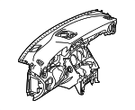 25368020043D16 - Body: Instrument Panel for Mercedes-Benz Image