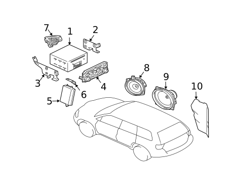 Sound System for 2004 Mitsubishi Endeavor #0