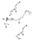 52014815AE - Air Conditioners and Heaters: Heater Core Hose for Ram: 1500 Image