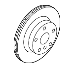 34206883979 - Brakes: Rotor for BMW: 230i, 230i xDrive, 330e, 330e xDrive, 330i, 330i xDrive, M240i, M240i xDrive, M340i, M340i xDrive Image
