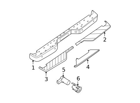 Parking Aid for 2004 Nissan TITAN #0