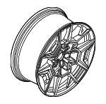 36111543987 - : 2023-2024 BMW XM - Wheel, Alloy for BMW: XM Image