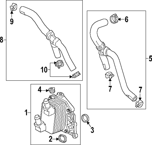 12692081 - : Part# 12692081 F (S)Hose for Chevrolet: Colorado | GMC: Canyon Image