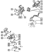 52010397AH - Service Brakes: Anti-lock Brake Control Unit for Mopar Image