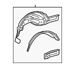 2306100526 - Body: Outer Wheelhouse for Mercedes-Benz Image