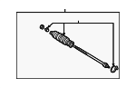 485104Z001 - : Tie Rod Assembly for Nissan Image