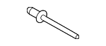 N91019701 - Body: Retainer Rivet for Volkswagen: Arteon, Golf R, GTI, ID.4, Passat, Taos Image