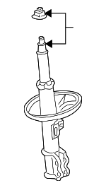 48510A9680 - : 2004-2006 Toyota Sienna - Strut,Absorber Assembly Set S for Toyota: Sienna Image