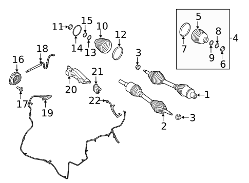 Hardware, Fasteners & Fittings for 2019 Lincoln Navigator #0