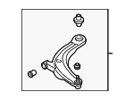 LC6234350C - : Lower Control Arm - Driver's Side (LH) for Mazda: MPV Image