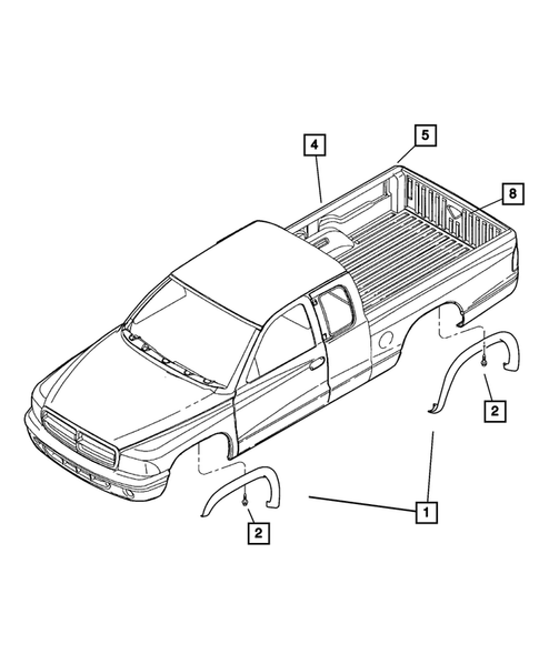 Exterior Protection for 2001 Dodge Ram 2500 #1