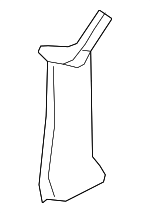 4L2Z78211A10AA - Body: Hinge Reinforced for Ford: Explorer, Explorer Sport Trac | Lincoln: Aviator | Mercury: Mountaineer Image