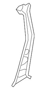 6L2Z7824300A - Body: Inner Center Pillar for Ford: Explorer, Explorer Sport Trac | Mercury: Mountaineer Image