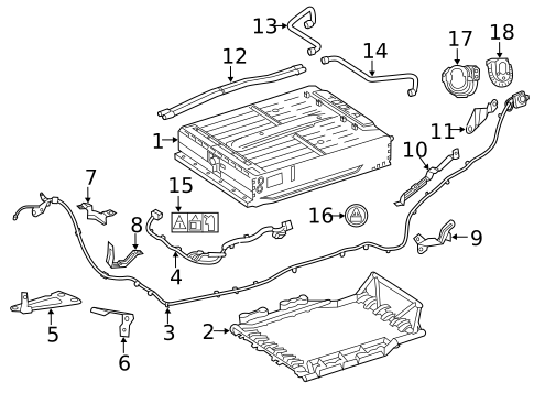 Electrical Components for 2016 Mercedes-Benz B 250e #1