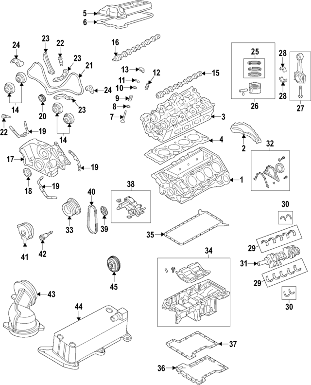 11122120714 - Engine: Cylinder Head for BMW Image