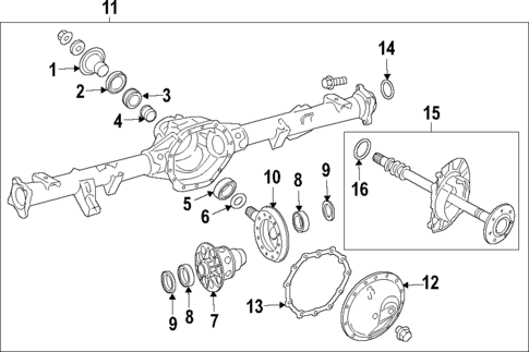 Propeller Shaft for 2014 Nissan NV3500 #0