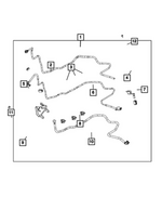 57009624AD - Fuel and Accelerator Pedal: Fuel Line Bundle for Mopar Image