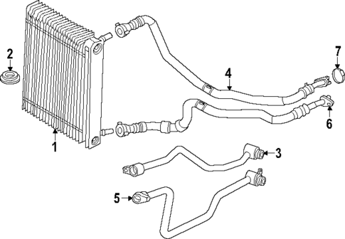 Oil Cooler for 2024 BMW X7 #0