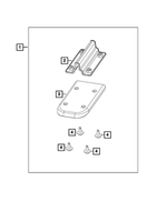 68419119AB - Brakes: Air Deflector Plate for Mopar Image