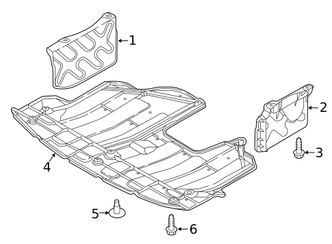 Under Cover & Splash Shields for 2016 Kia Rio #0