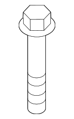 N91147201 - Body: Bumper Impact Bar Bolt for Audi Image