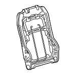 22772041 - Body: Seat Back Frame for GM Image